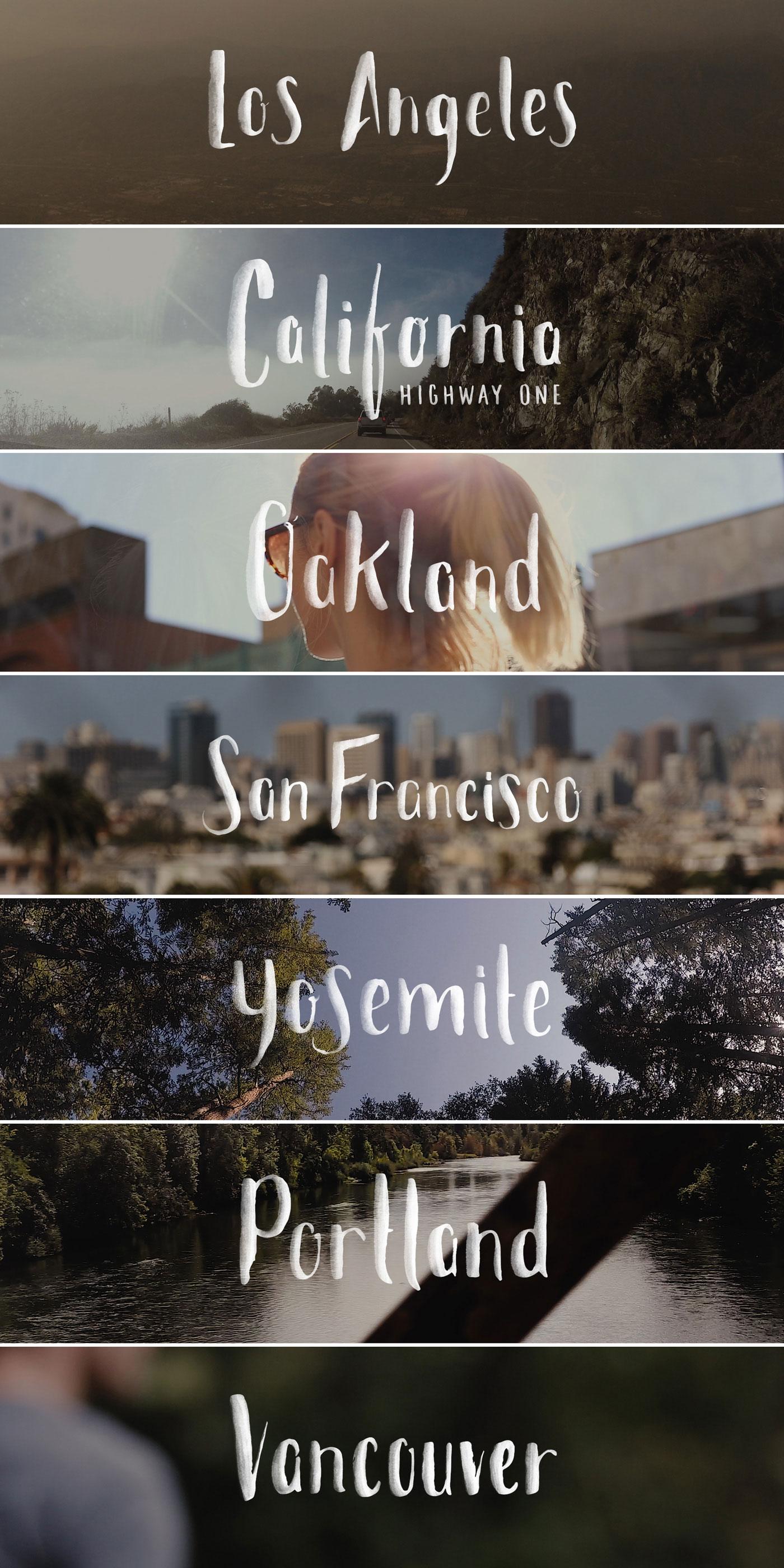 West Coast Hand Lettering