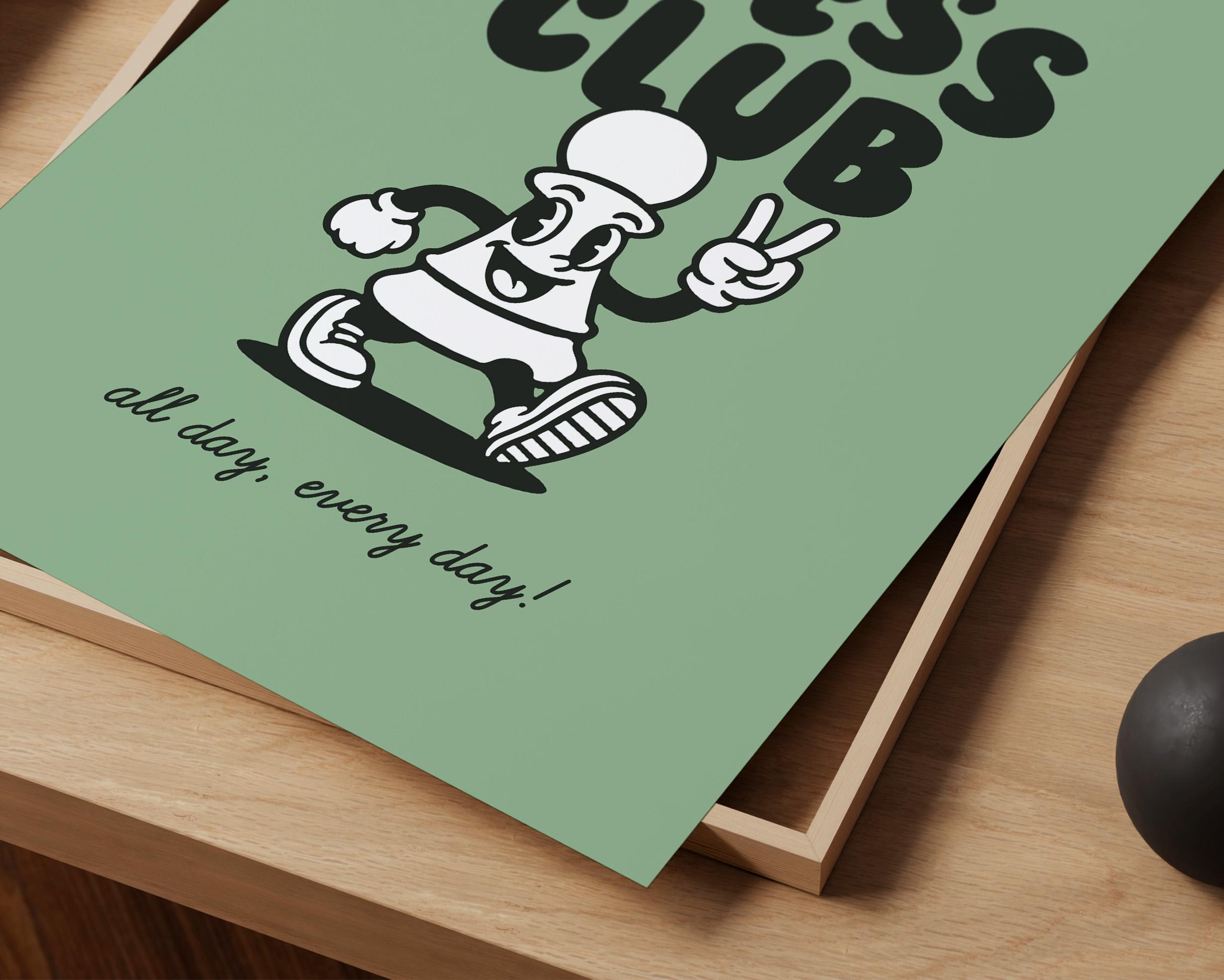 chess prints 03 chess club green 05