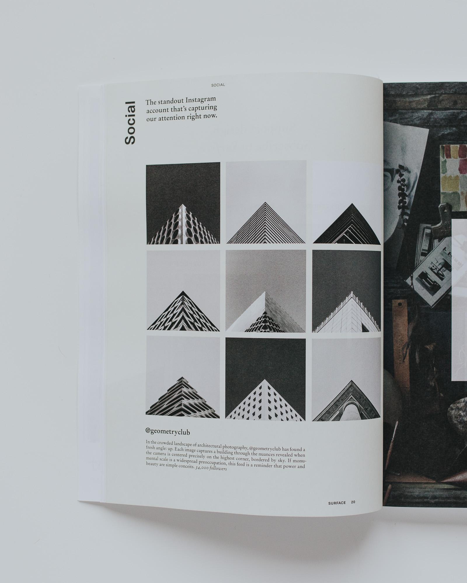 geometry club 15 magazine feature surface
