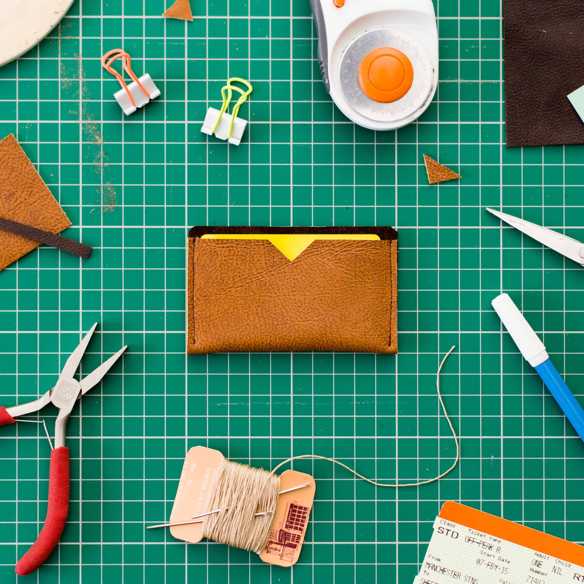 Leather wallet